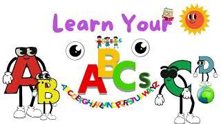 ABC Learn the Alphabet and learn some words that start with each letter | Kids, Babies, Toddlers