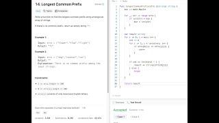 LeetCode: 14. Longest Common Prefix (Golang)