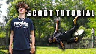 HOW TO SCOOT!? (tricking and parkour tutorial!)