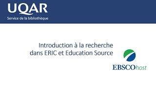 Eric- Education Source