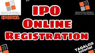 How to register online in intellectual property office of the philippines / IPO registration online