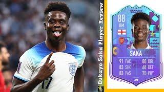 FIFA 23 WORLD CUP PHENOMS BUKAYO SAKA PLAYER REVIEW | 88 WORLD CUP PHENOMS BUKAYO SAKA PLAYER REVIEW