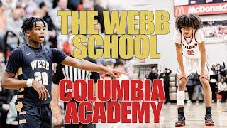 The Webb School vs Columbia Academy District Championship Full Game Highlights