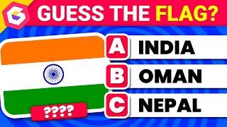 Guess and Learn ALL 49 FLAGS Of ASIA | Flag Quiz