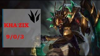 CHALLENGER KHA'ZIX VS DIANA JUNGLE FULL GAMEPLAY | Patch 15.3 S15