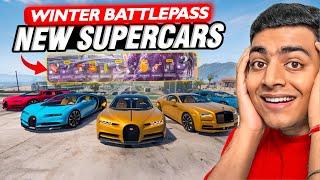 Winning SUPERCARS From New Winter Battlepass Update In Grand RP | Lazy Assassin Plays Grand RP