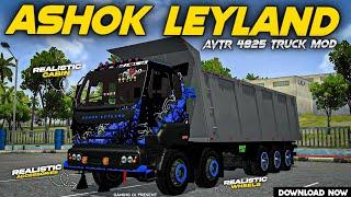 Bussid New ASHOK LEYLAND AVTR 4825 Truck Mod For Bus Simulator Indonesia I Released I #bussidmod