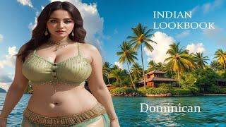 4K AI Art Indian Lookbook in Dominican