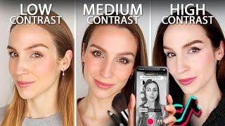 contrast makeup