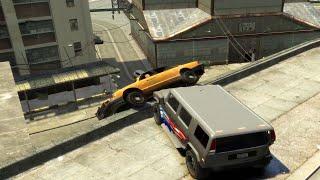 GTA 4 Real Car Physics Mod Crashes Compilation ( Will GTA 6 physics be like this?)