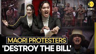 New Zealand: Maori Protesters Protest Outside Parliament Against Treaty Bill | WION Originals