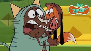 Triple dog dare you | Zip Zip English | Full Episodes | 3H | S1 | Cartoon for kids