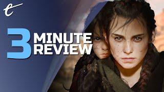 A Plague Tale: Requiem | Review in 3 Minutes