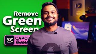 How to Remove Green Screen on CapCut | Sinhala Tutorial | CapCut Desktop