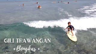 Surfing Gili Trawangan Bongkas - Lombok 2021