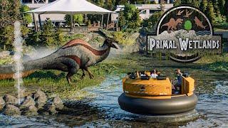 RAFTING-TOUR  FÜR DIE BESUCHER  Primal Wetlands Park #03 | Jurassic World Evolution 2 (Speedbuild)