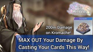 DO THIS TO UNLEASH YOUR MAX DAMAGE for Physical Teams | 3x Kromache Run (Ragnarok The Lost Memories)