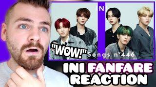 First Time Reacting to INI - "FANFARE" | THE FIRST TAKE | REACTION!