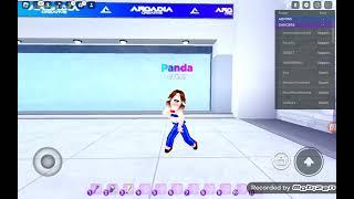 my character dancing to rxde