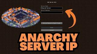 Minecraft Anarchy Server IP Address 2024