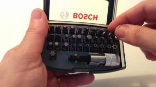 Набор бит Bosch из 32 предметов