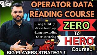 Operator Data Reading Course Zero to Hero Data Trading Course *Free 1 Crore Worth Course*