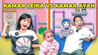 KAMAR LEIKA VS KAMAR AYAH  LEIKA GAGALIN AYAH DEKOR KAMAR LEXIE [TOCA BOCA INDONESIA]