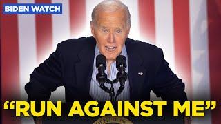 Biden Defiantly Tells Democrats To "Run Against Me" As He Continues To Reject Calls To Drop Out