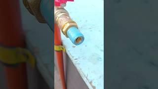 How to securely connect a larger hose to a smaller barb fitting #shorts #homemade #tips #tricks