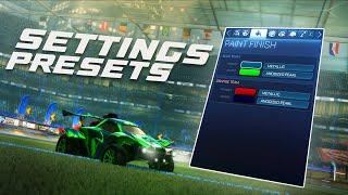 My Cleanest Car Presets And Settings | Rocket League