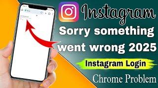 Sorry Something Went Wrong Instagram | We're Working On Getting This Fixed As Soon As We Can