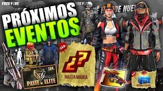 ¡¡TODOS los PRÓXIMOS EVENTOS de ENERO 2021!! PARTE 3  Noticias Free Fire