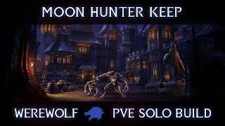 ESO Werewolf Solo PVE Build - Moonhunter Keep