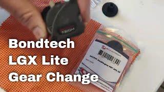 Bondtech LGX Lite Extruder. Change spur gear in 90 seconds.