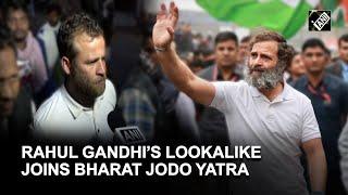 Rahul Gandhi’s lookalike joins Bharat Jodo Yatra in Baghpat