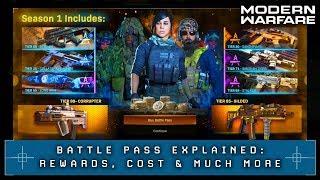 Modern Warfare: BATTLE PASS FULLY EXPLAINED (All 100 Tiers, Cost* & More)