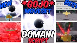 *NEW*Roblox tsb script | Gojo domain moveset | Custom VFX & SFX Respawn after death | Domain! 🟣