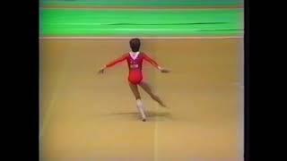 AA 1983 European Championships   Albina Shishova URS FX 9 750