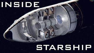 Inside SpaceX Starship - unofficial interior concept