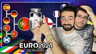 پیش بینی قهرمان یورو / پیش بینی مرحله حذفی یورو 2024 با @FOOT_NEWS90