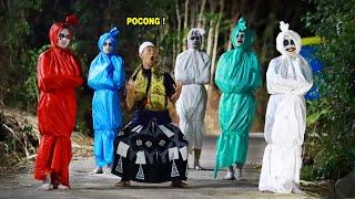 Prank Pocong Massal Terbaru Terlucu & Terngakak Mass Ghost Prank 