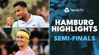 Zverev Faces Martinez, Baez vs Fils | Hamburg 2024 Semi-Finals Highlights