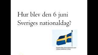 sfigunilla Sveriges nationaldag