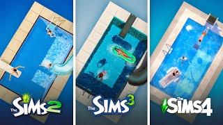 Бассейны / Сравнение The Sims
