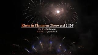 Rhein in Flammen Oberwesel 2024, 4K HDR uncut