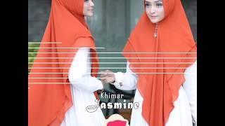 Order Now! Khimar Jasmine dengan bahan Ceruti yang bikin kamu jadi Ramping 