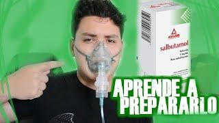 COMO PREPARAR Y USAR UN NEBULIZADOR CON MASCARILLA [OXIGENOTERAPIA]