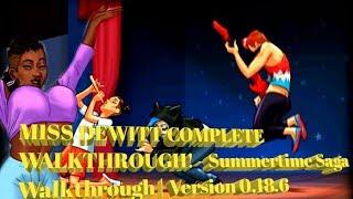 MISS DEWITT COMPLETE WALKTHROUGH! - Summertime Saga Walkthrough | Version 0.18.6