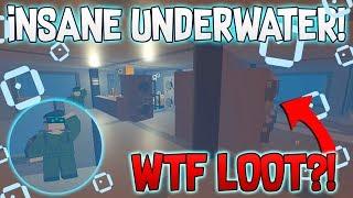 Unturned PVP UNDERWATER BASE RAID!  WTF LOOT?! - Online Base Raid