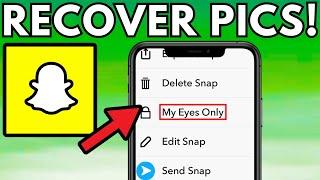 How to recover deleted photos on Snapchat ‘My Eyes Only’